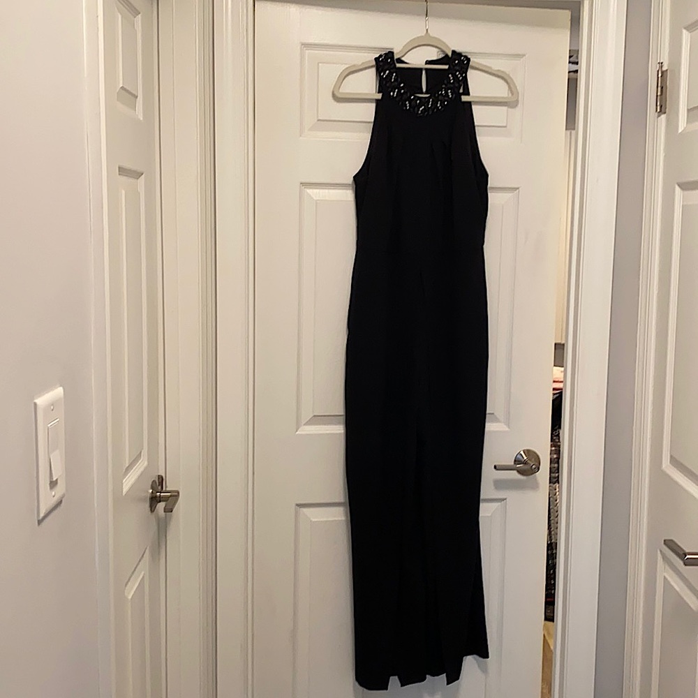 Black formal jumpsuit